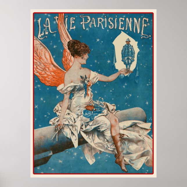 La Vie Parisienne - dans le ciel étoilé Poster (Vorne)