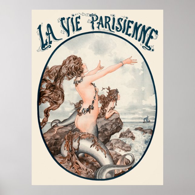 La Vie Parisienne - Le chant des sirènes Poster (Vorne)