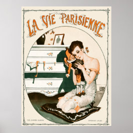 La Vie Parisienne - Noël D'Après Guerre, Étrends Poster