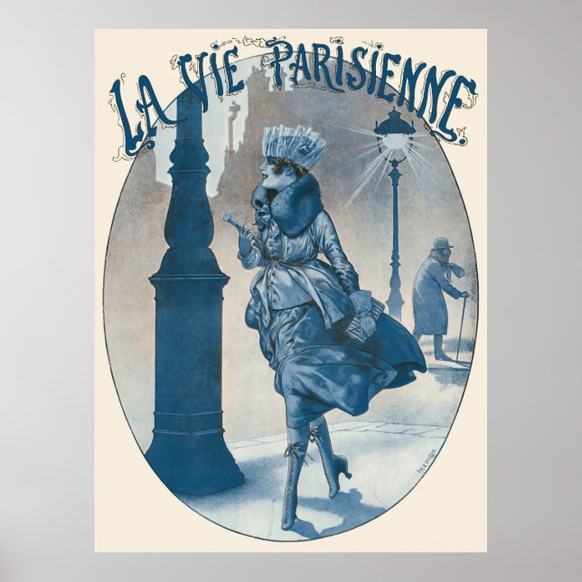 La Vie Parisienne - Paris la nuit Poster (Vorne)
