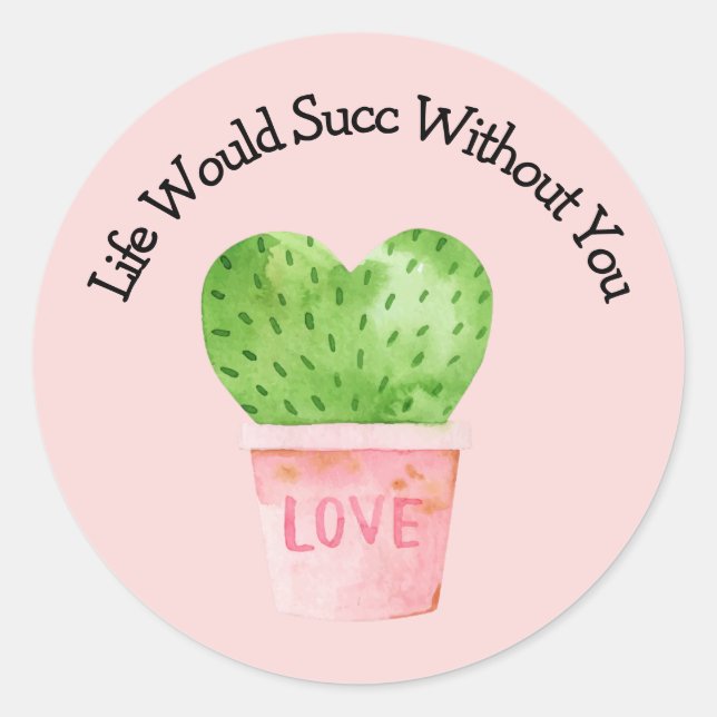 La Vie Rose Serait Un Succès Sans Vous Sticker Cac (Devant)