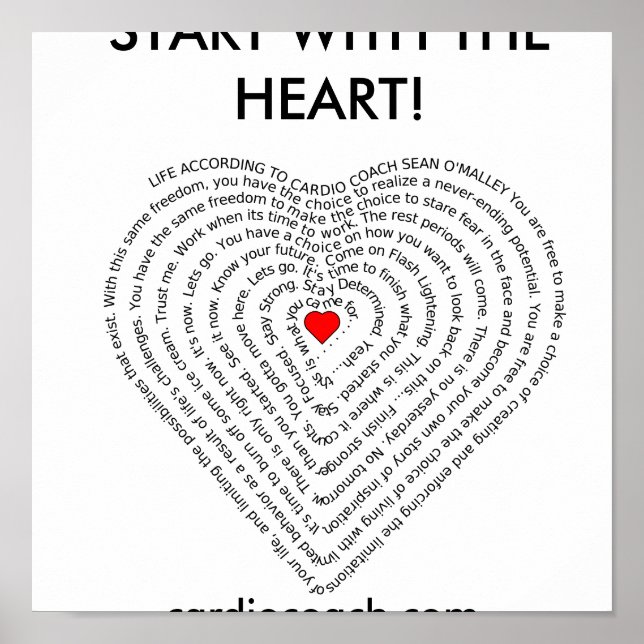 La vie selon Cardio Coach Poster (Devant)