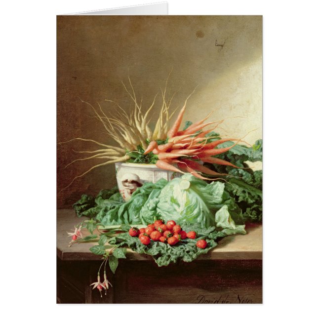La vie toujours des fraises, des carottes et du (Devant)