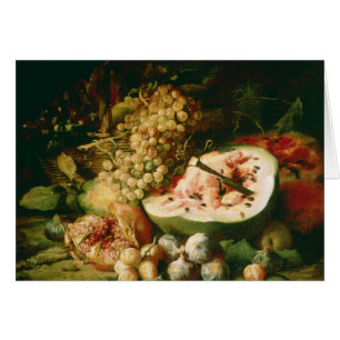 La vie toujours du fruit sur un rebord