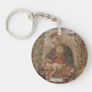 La Vierge adorant le Christ Enfant Noël