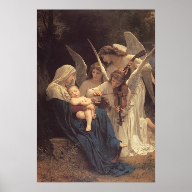La Vierge Aux Anges Poster (Vorne)
