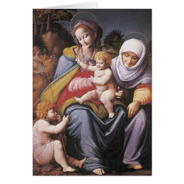 La Vierge et l'Enfant avec St Elizabeth (Devant)