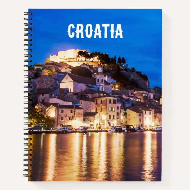 La ville croate Sibenik au Carnet de nuit (Devant)