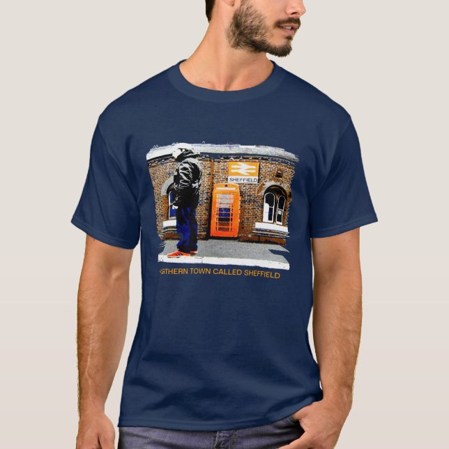 La ville du nord a appelé le T-shirt de Sheffield (Devant)