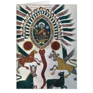 La vision de Daniel de quatre bêtes et de Dieu