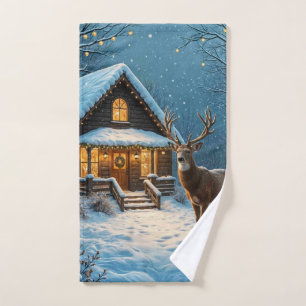 La visite de Noël enneigée de Big Buck