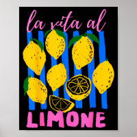 La Vita Al Limone Lustige Italienische Zitrone Obs