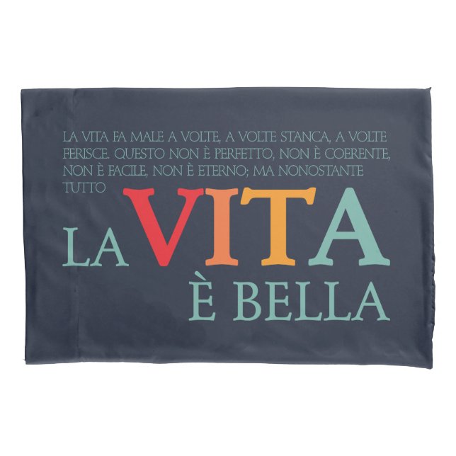 La vita è bella kissenbezug (Vorderseite)