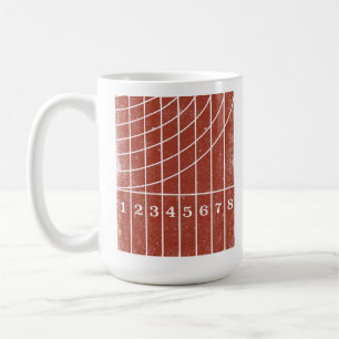 La voie courante folâtre la tasse de café de th