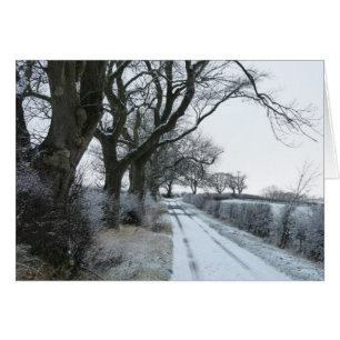 "La voie neigeuse" Northumberland Angleterre