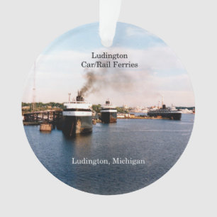 La voiture/rail de Ludington transporte en bac