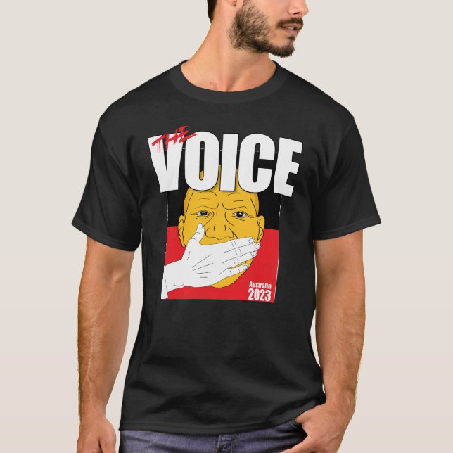 La Voix 2023, t-shirt du référendum australien (Devant)