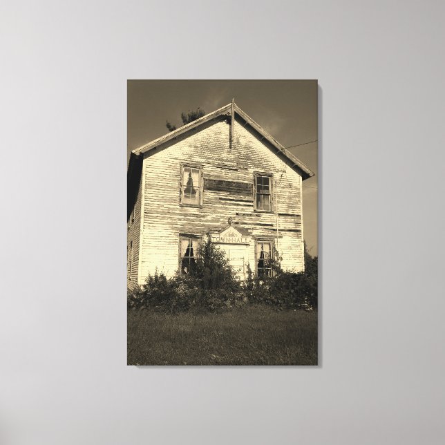 La Voix du peuple toile étirée Impression (Recto)