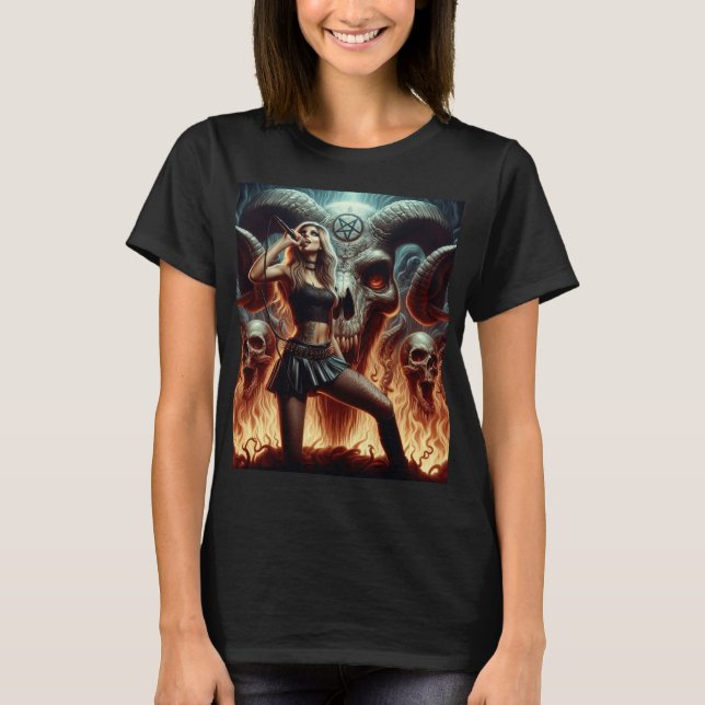 La voz del metal  T-Shirt (Vorderseite)