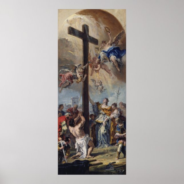 La Vraie Croix - Poster de Sebastiano Ricci (Devant)