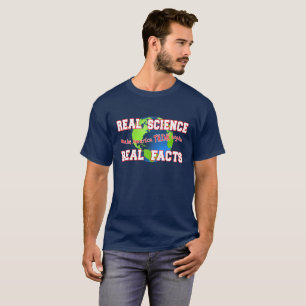 La "vraie Science, T-shirt foncé de vrais faits"
