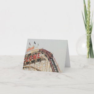 "La vue" de la carte vierge supérieure de note