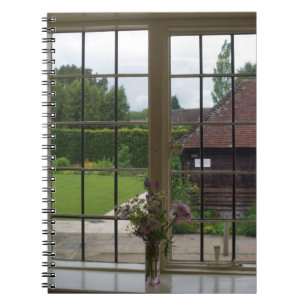 La vue du journal de la fenêtre de Jane Austen