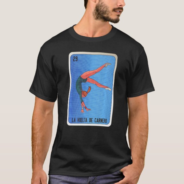 La Vuelta De Carnero Mexican Lottery Mexico Loteri T-Shirt (Vorderseite)