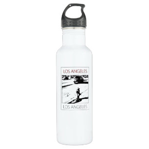 LA Wasserpumpe Edelstahlflasche