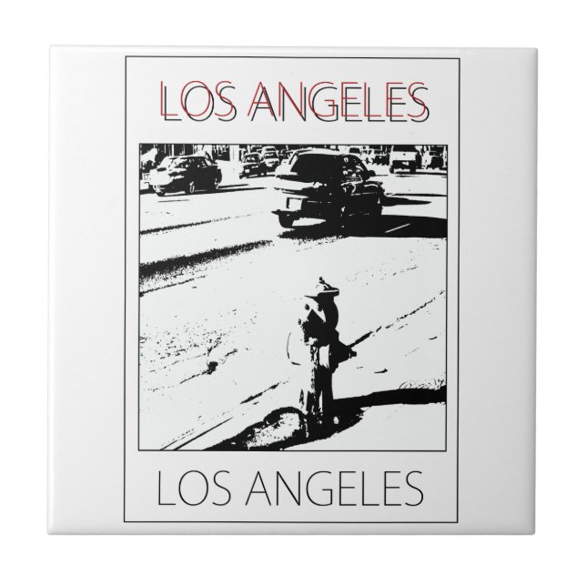 LA Wasserpumpe Fliese (Vorderseite)