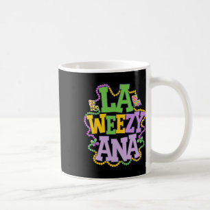 La Weezy Ana Spielerei Louisiana Karte Mit Perlen  Kaffeetasse
