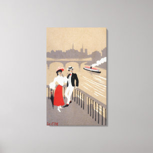 La zitieren Kunst-Deko-Szene Leinwanddruck