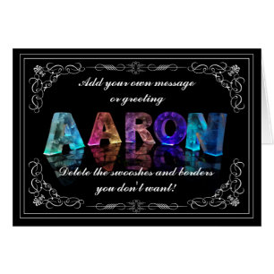 L'Aaron nommé dans 3D s'allume (la photographie)