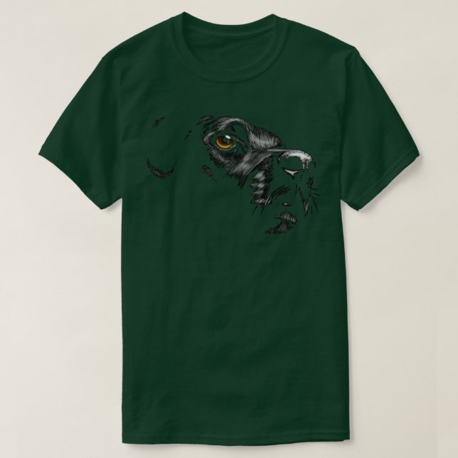 Lab Labrador Retriever Gold Eye Retriever Lo T-Shirt (Design vorne)