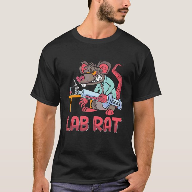 Lab Rat Medical Technologist Lab Tech Laboratory T T-Shirt (Vorderseite)