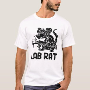 Lab Tech Lab Rat Chemist Laboratory Technician T-Shirt