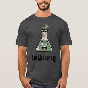 Lab Unfall #42 Lustiges Zitat eines Wissenschaft T-Shirt