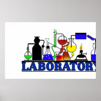 LAB WARE LABORATORY GLASSWARE POSTER