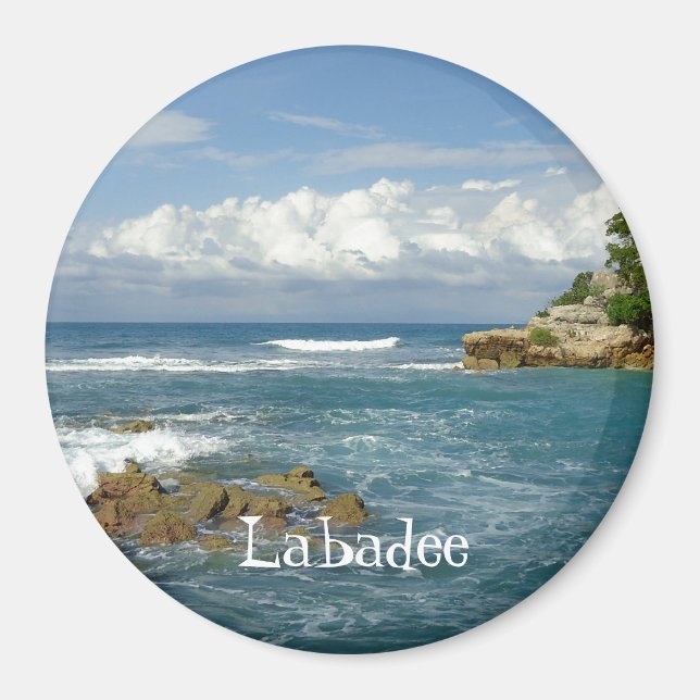 Labadee Seascape Custom Magnet (Vorne)