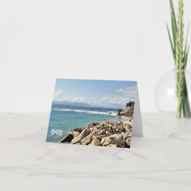 Labadie Seascape Nr. 2 Mit Monogramm Mitteilungska (Vorderseite)