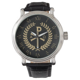 Labarum - Chi Rho - römisch-kaiserliche Norm Armbanduhr