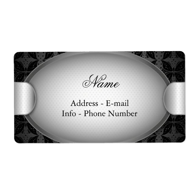 Label Butterfly Abstraktes Gewebe (Vorne)