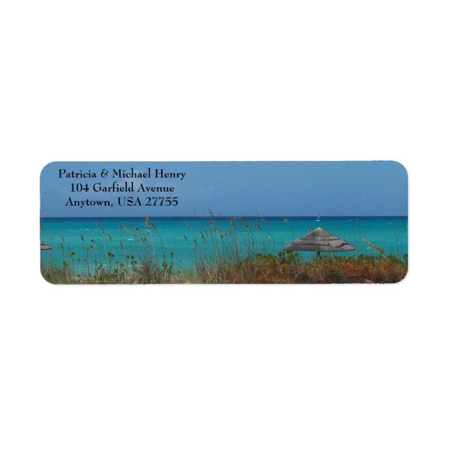 Labels auf Smarald Bay Bahamas (Vorne)