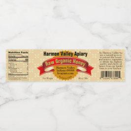 Labels der Comb Honey Box ausschneiden
