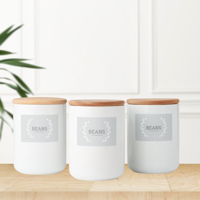 Labels for jars and containers, Aesthetic design  Lebensmitteletikett (Von Creator hochgeladen)