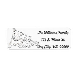 Labels für Haustiere