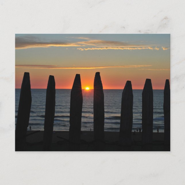 Labenne Ocean Carte Postale Postkarte (Vorderseite)