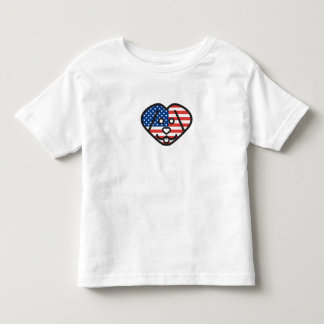Labhearts Patriot Kleinkind T-shirt