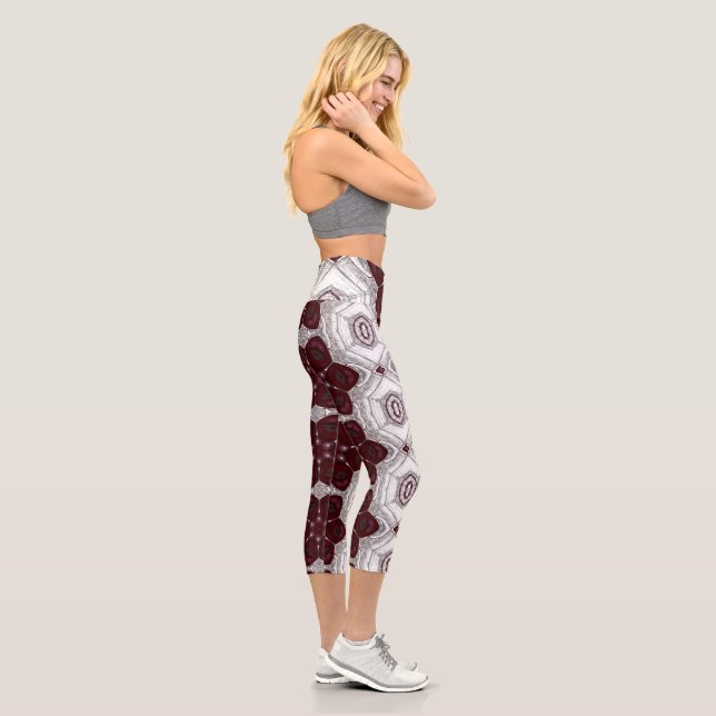 Labia Fluer Prem Mandal Capri Leggings (Rechts)