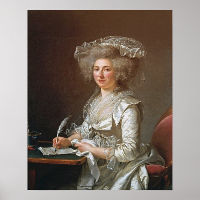 Labille-Guiard - Portrait Of A Woman Poster (Vorne)